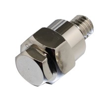 2PCS Stinger Select GM Side Post Satin Finish Battery Terminals 5/16" SSBTGM