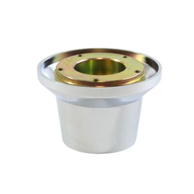 Forever Sharp T01 Freightliner Steering Wheel Hub Adapter – 3 Hole, Fits 1986-2006 Models, Chrome