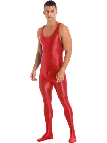 iEFiEL Herren Body Overall Stretch Ganzkörperanzug Nylon Strumpfhose Männerbody - Bild 87 von 112