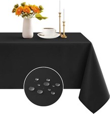Rectangle Tablecloth Waterproof And Wrinkle Resistant Washable Polyester Table C
