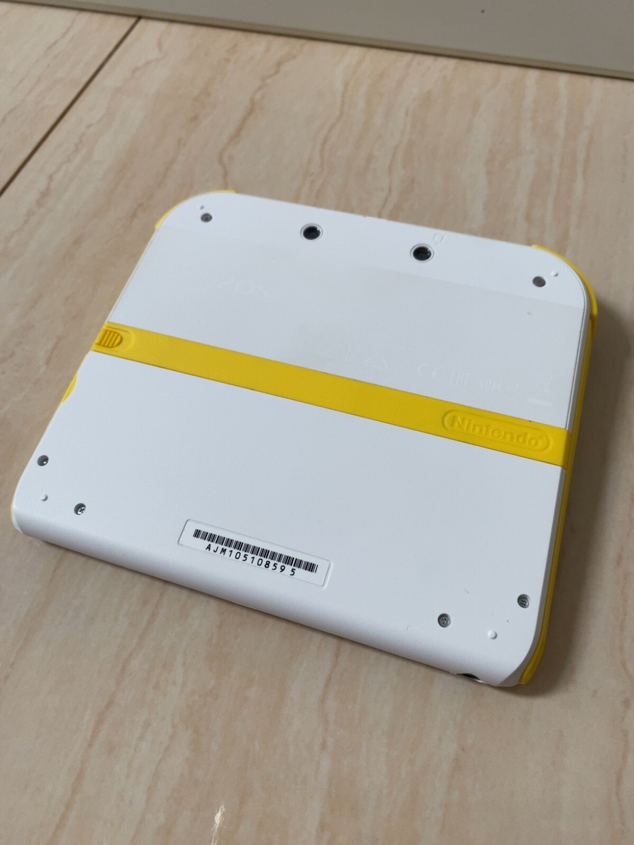 Nintendo 2DS Super Mario Pack White x Yellow Japan Near Mint