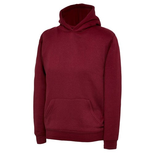 Children's Hooded Sweatshirt by Uneek UC503 Unisex Hoodie -12 Colours - 2-13 Yrs - Picture 5 of 22