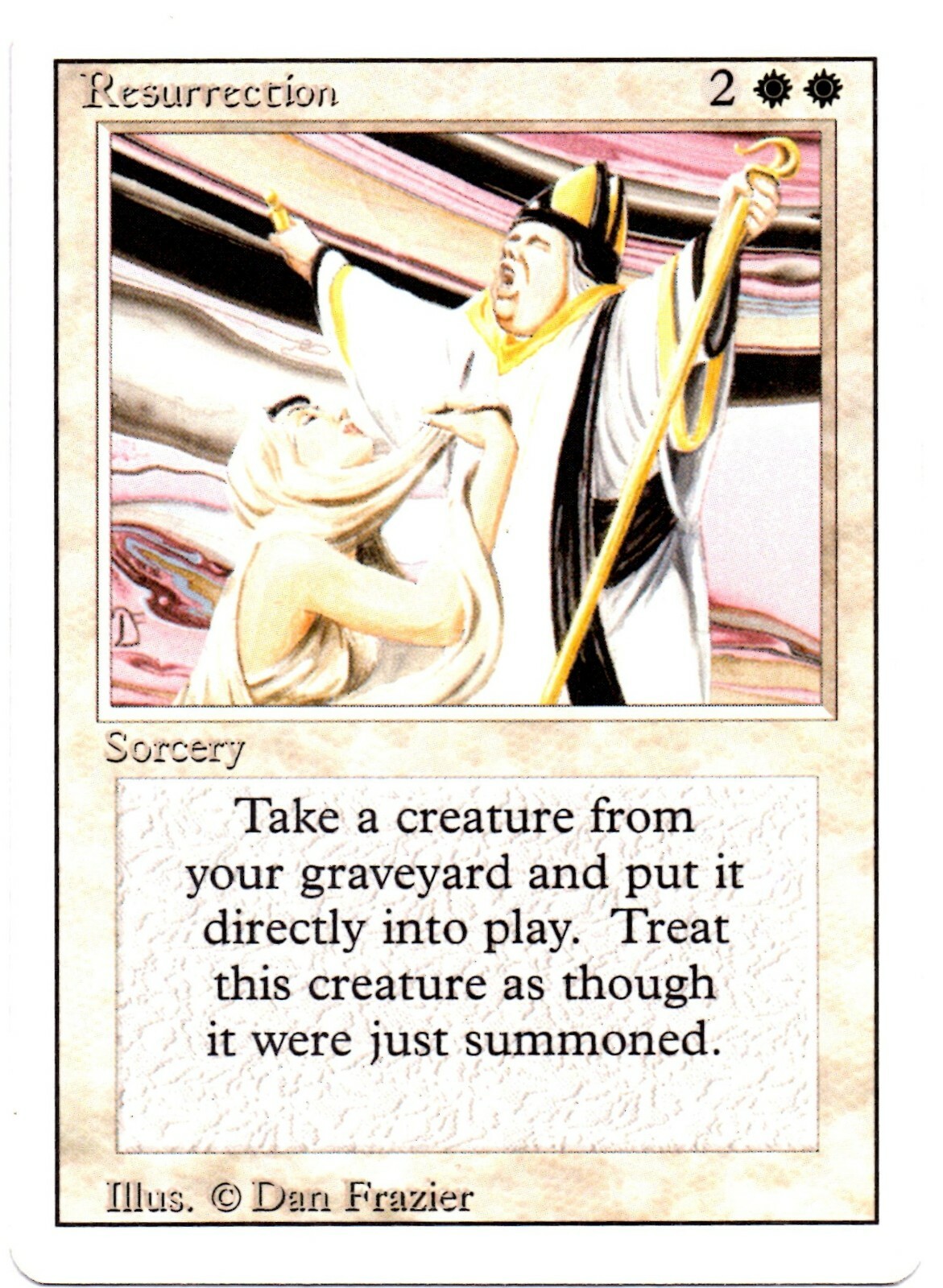 RESURRECTION - REVISED EDITION 1994 MAGIC THE GATHERING MTG