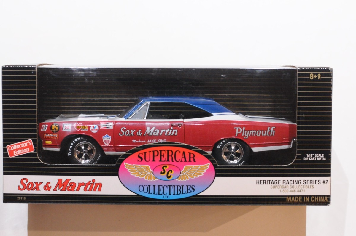 SUPERCAR COLLECTIBLES 1969 PLYMOUTH GTX SUPER STOCK SOX
