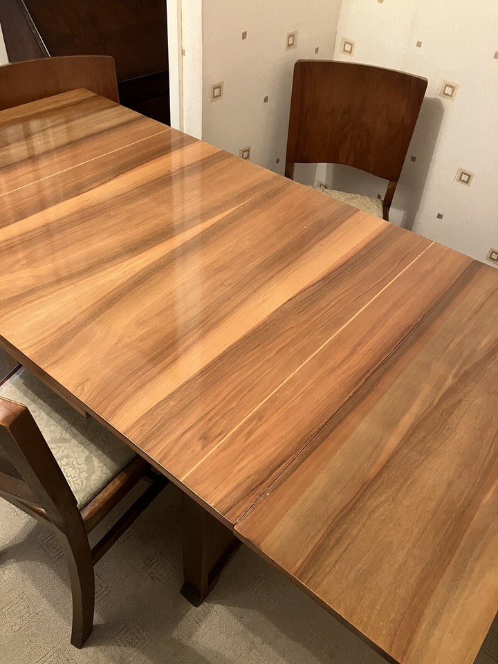 Vintage 1950s To 1960s Extendanle Table And Chairs eBay