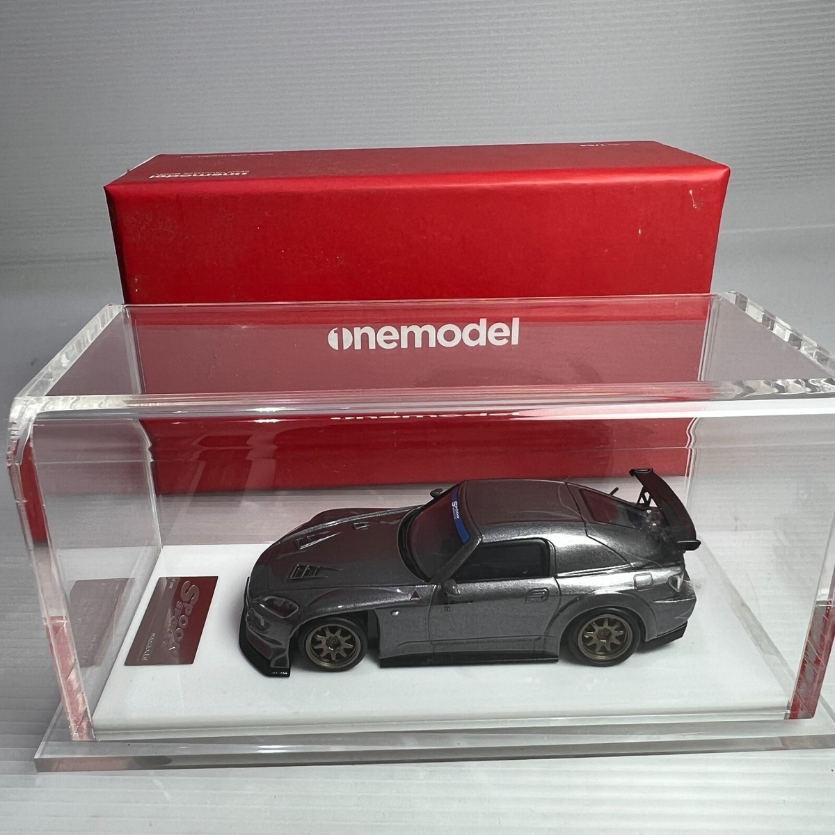 限定 ONEMODEL S2000 ミニカー 1/64 Onemodel 1/64 Scale Resin JDM JS AP S2000 Racing Sports