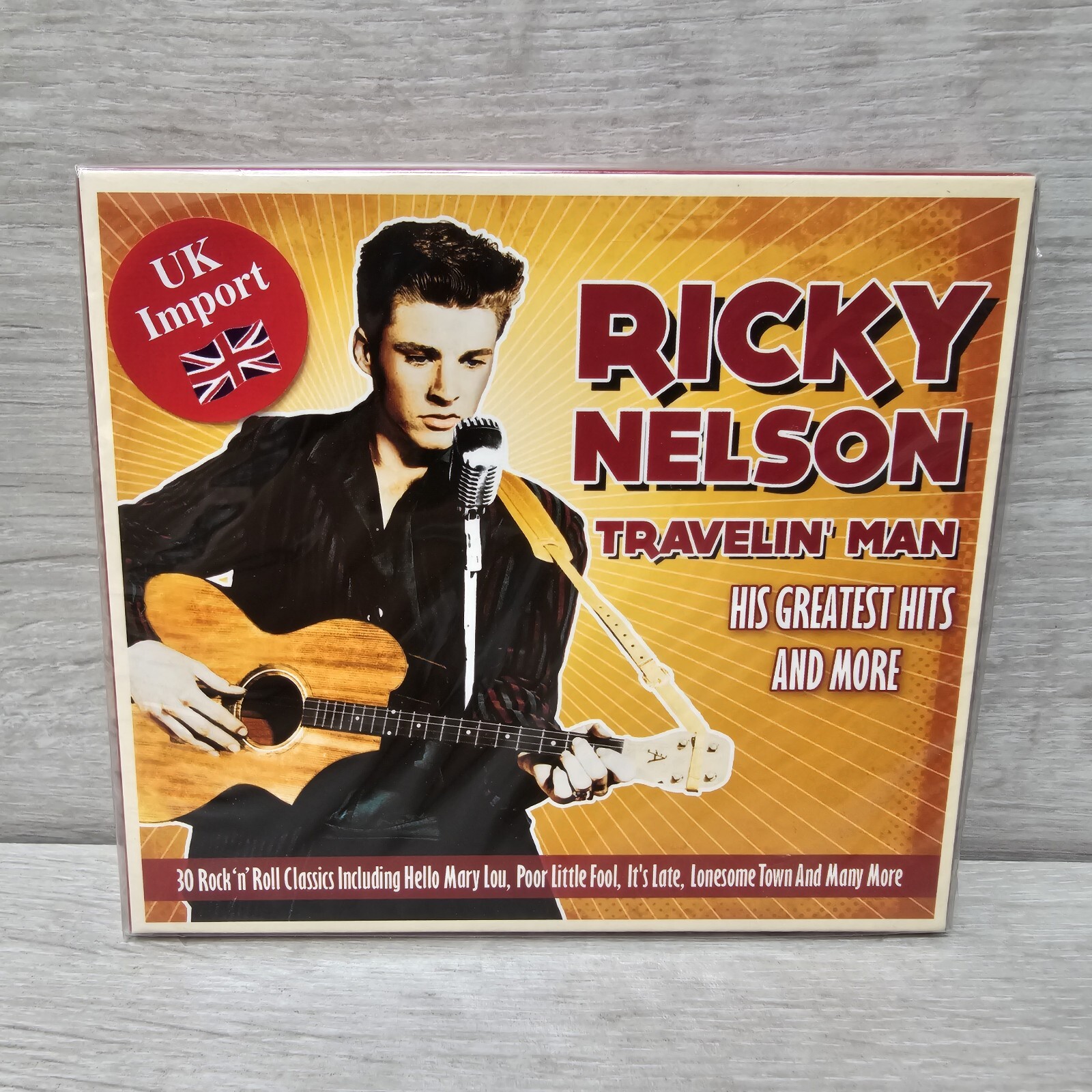 Ricky Nelson Travelin' Man His Greatest Hits And More CD Slipcase 2012 Brand New