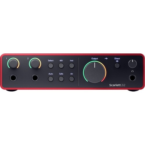 Focusrite Scarlett 2i2 USB-C Audio Interface (4th Generation) - Picture 2 of 5