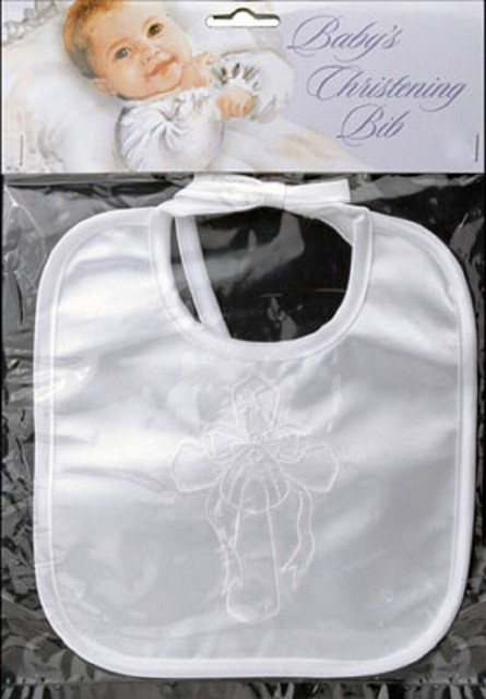 baptism bib boy