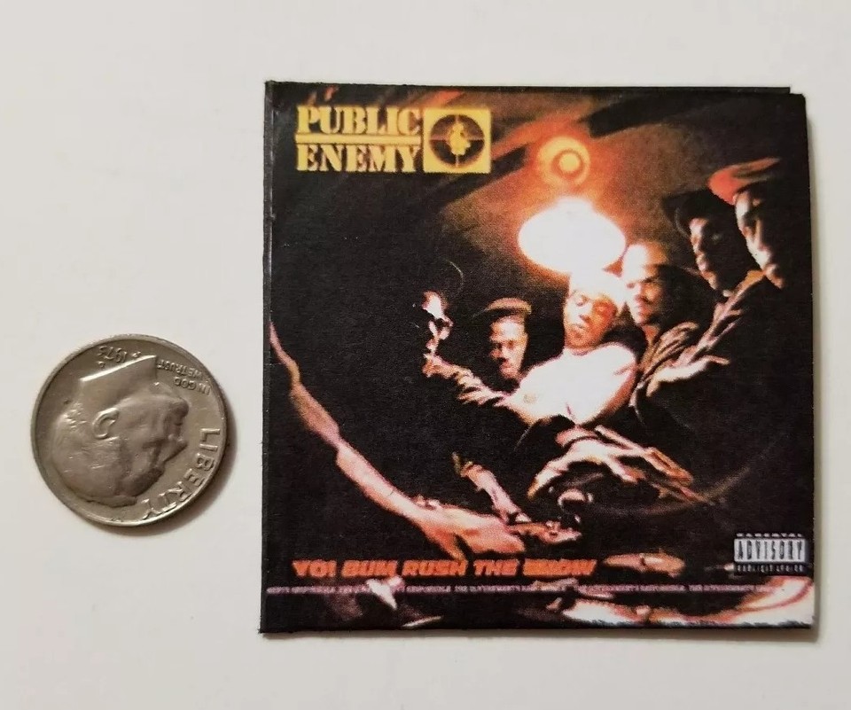 Miniature 1/6 record album Rap Rapper Hip Hop action figure Public ...