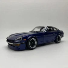 Autoart 1:18 Nissan Fairlady Z S30 Devil Z Bay Shore Blue Car Model