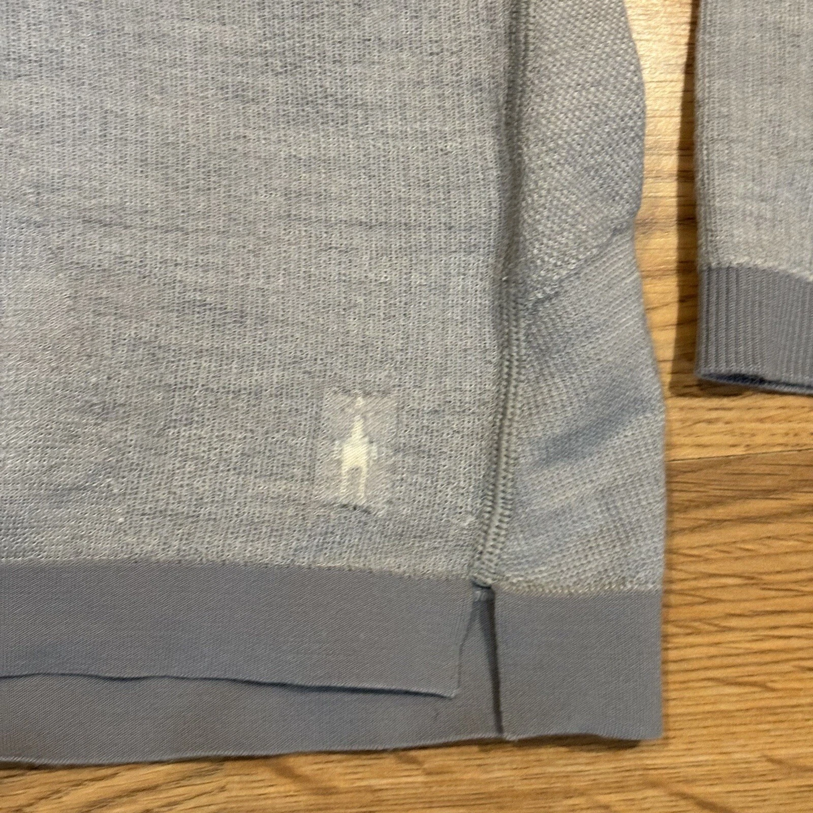 smartwool intraknit 250 1/4 zip 100% wool sweater