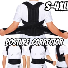Men Women Posture Corrector Lower Back Pain Clavicle Support Brace Straightener