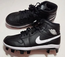 Nike Air Jordan 1 Retro MCS Baseball NBY Black Molded AV5354-011 Men’s 8.5  New