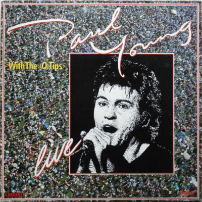 Paul Young With The Q Tips Live - LP 33T