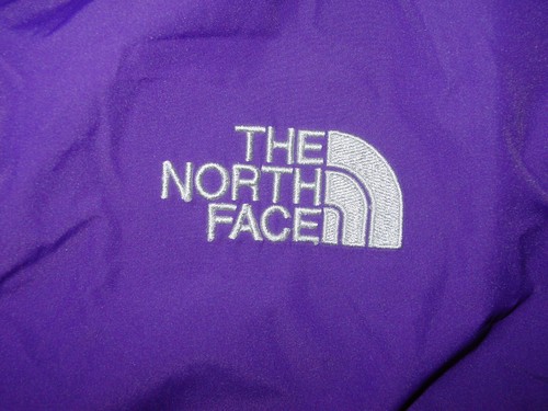 Womens North Face AUKN Purple/White Full Zip Jacket with Liner & Hood! Size XL - Picture 9 of 15