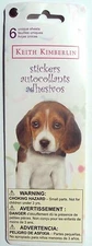 Keith Kimberlin Stickers Dogs Puppies 72 pcs - NEW