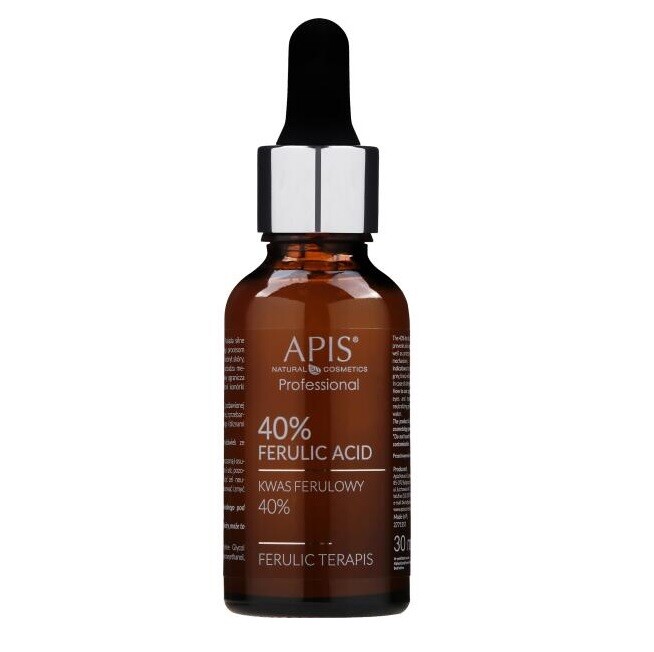 Apis Natural Cosmetics Professional 40% Ferulic Acid Smoothing Exfoliating Serum 30 Ml - Image 3