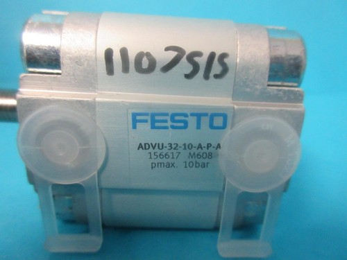NEW FESTO ADVU-32-10-A-P-A / 156617 COMPACT PNEUMATIC AIR CYLINDER M608 10 BAR - Picture 5 of 9