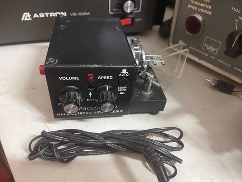 MFJ Electronic Keyer Paddle Model MFJ-422B - Picture 4 of 4