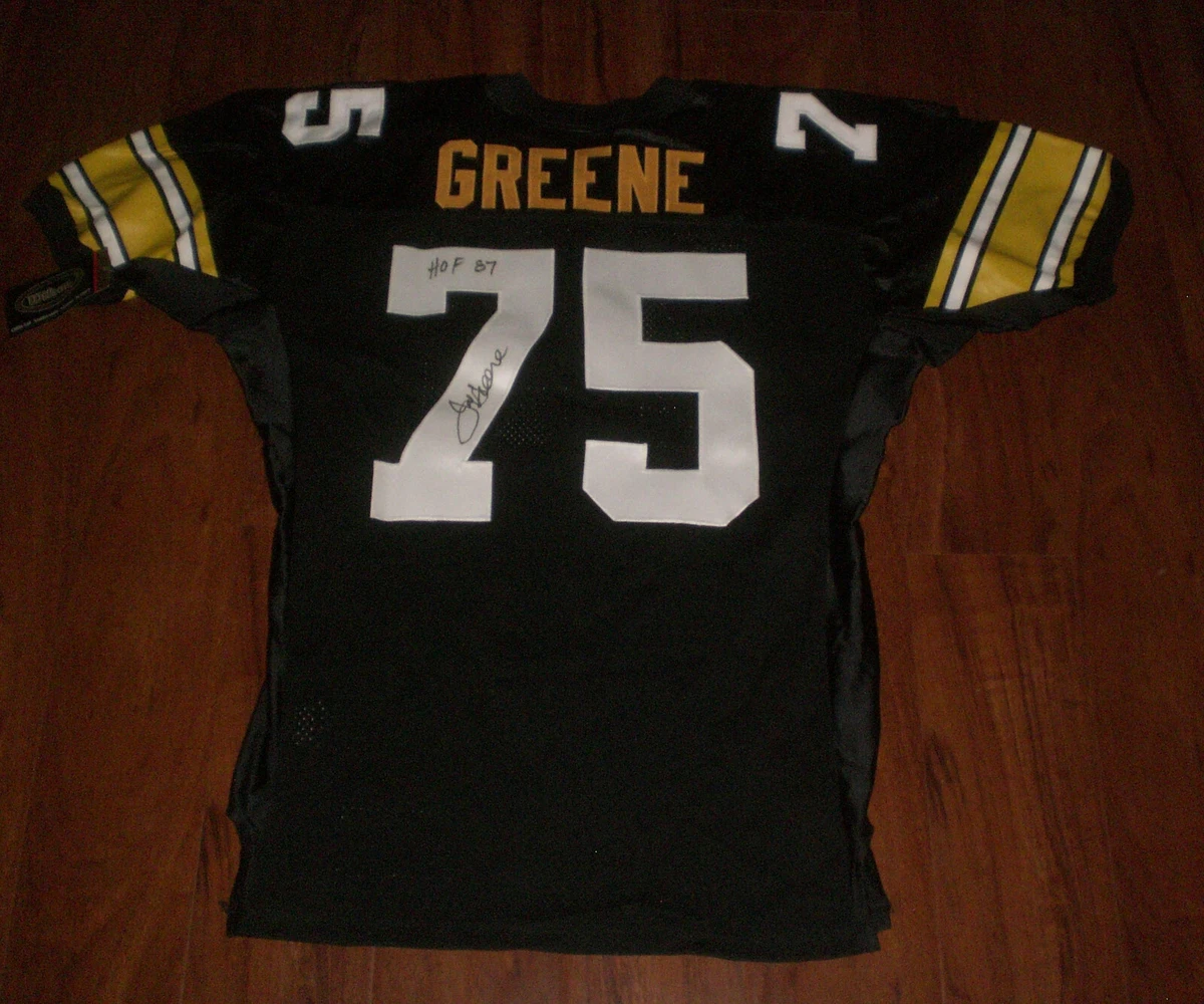 Joe greene sale autographed jersey