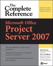 Microsoft Office Project Server 2007, Gerbach, Stewart, Rob 9780071485999 New-,
