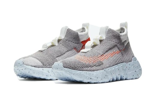 mens nike space hippie 01 vast grey hyper crimson