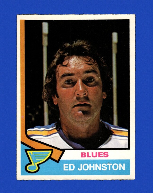 1974-75 O-Pee-Chee Set-Break #265 Ed Johnston NR-MINT *GMCARDS*