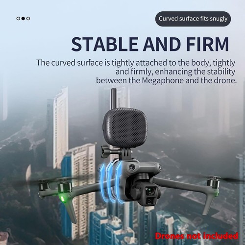 Standard 1 Set of Ultra-Long-Range Speakers and Walkie-Talkies For DJI Drone US - Picture 2 of 8