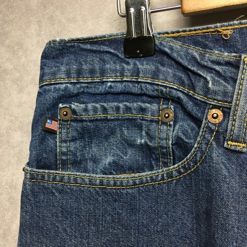 Polo Jeans Womens Relaxed Blue Jeans size 14x32 Cotton Denim by Ralph Lauren - Picture 7 of 10