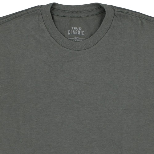 True Classic Mens Short Sleeve Shirt Longer Length Lightweight Cotton - Picture 21 of 22