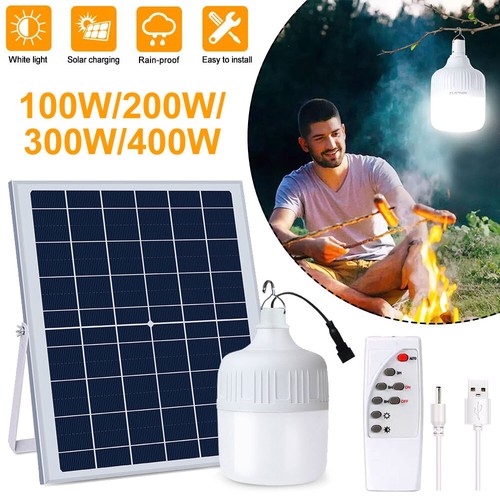 LED Solarleuchte Outdoor Camping Lampe Akku Zelt Licht USB Aufladbar Laterne DE - Bild 3 von 19