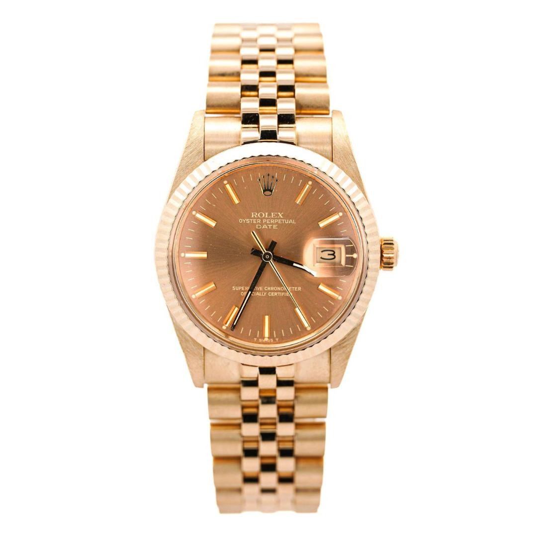 Rolex OP Date 14k Gold