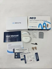 MD HEARING AIDS NEO DIGITAL RECHARGEABLE HEARING AID WIRELESS CHARGER CASE