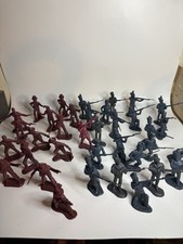 36 Piece Battle of the Alamo Toy Plastic Soldiers Mexican Attackers  Rebels