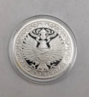 Destiny Series The Raven BU 2oz .999 Silver Round. Mint Condition Knight