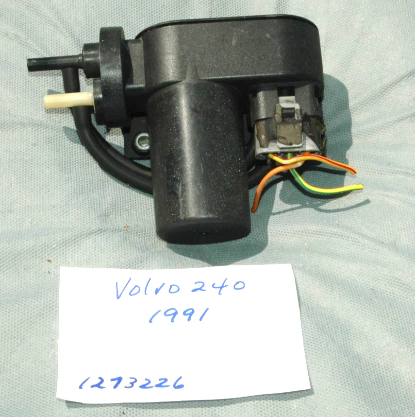 Bomba de vacío Volvo 240 244 1986-1993 control de crucero OEM 1273226 Foto 3 de 3