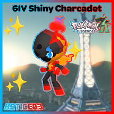   Shiny Charcadet 6IV   Mega Dimension Pokemo...