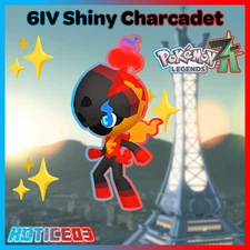 ✨ Shiny Charcadet 6IV ✨ Mega Dimension Pokemon Legends ZA Ready 🚀 Fast 🚀