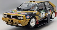 Kyosho 1/18 Lancia Delta HF 4WD Piancavallo Rally Winner 1987 No.1
