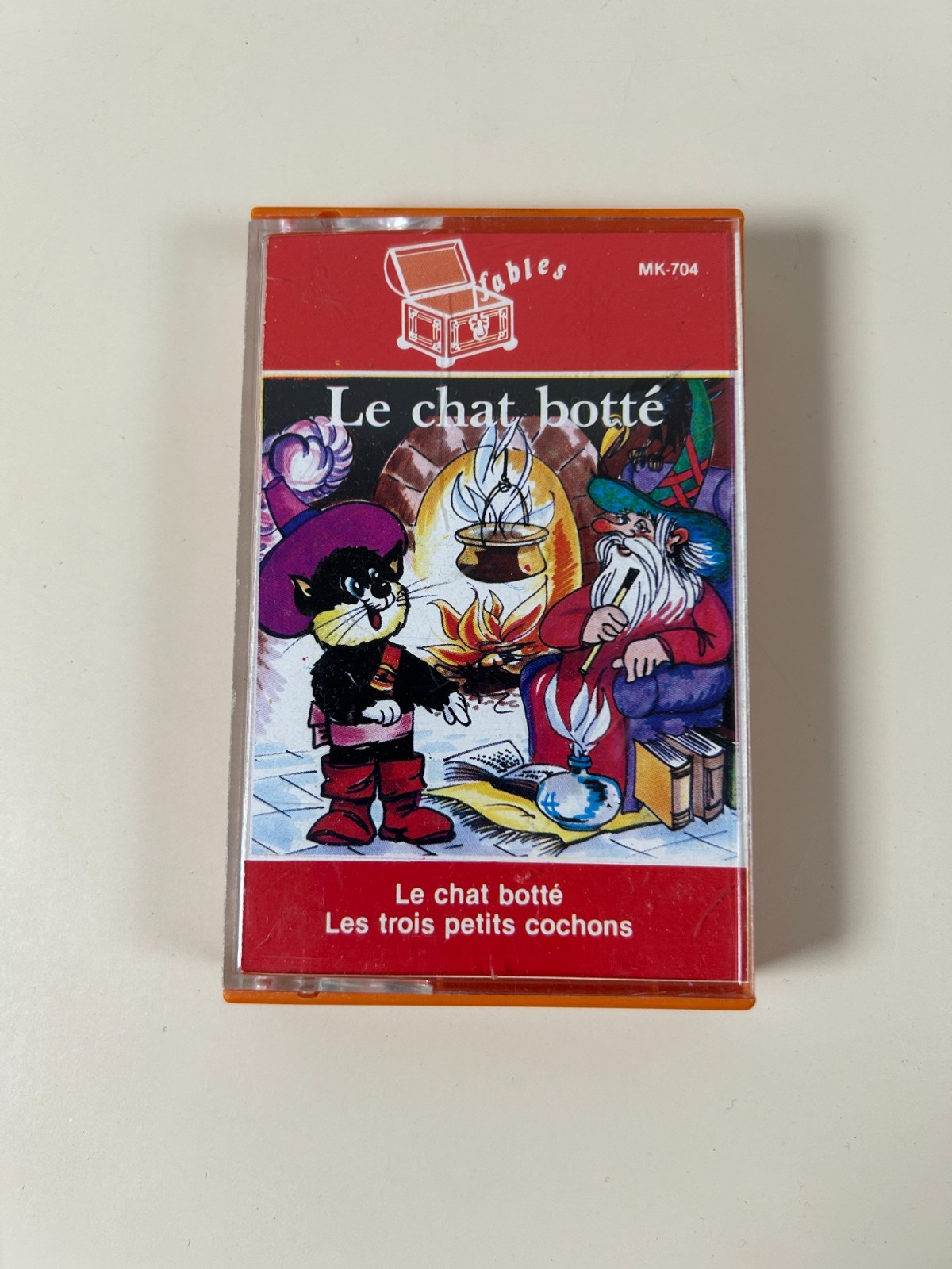 Le chat botté, Les trois petits cochons contes/ Cassette Audio-K7 Tape