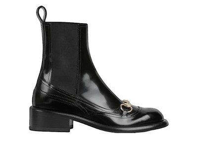 Gucci Horsebit Patent Boots(PLEASE REQUEST YOUR SIZE BEFORE PURCHASING)