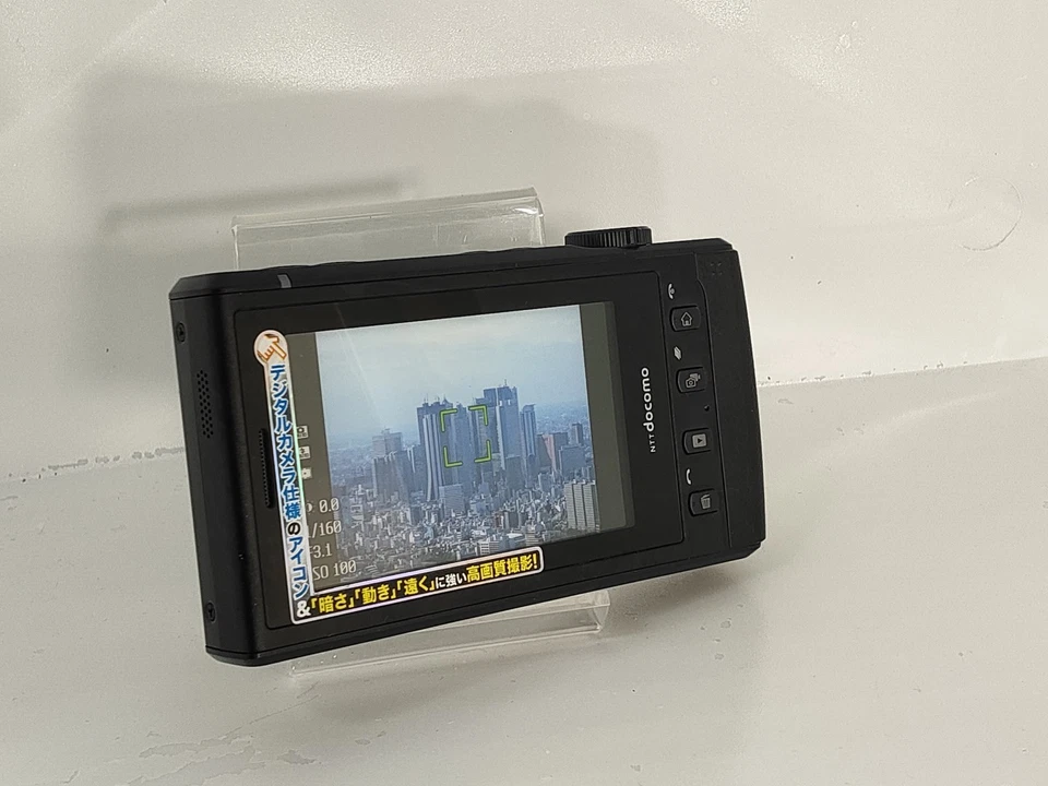 【¡Ficticio!】 Teléfono con cámara LG L-03C (color negro) docomo-japón teléfono celular que no funciona Foto 3 de 3