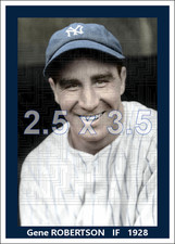 Gene Robertson - 1928 New York Yankees - choose a style - colorized print