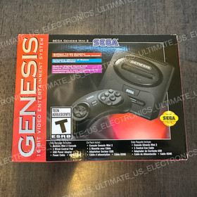 Sega Genesis Mini 2 2022 Console 16-bit USA Release 60 Games with 2 Controllers