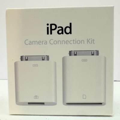 Apple iPad Camera Connection Kit MC531ZM/A 30-Pin to USB SD Adapter NEW OEM - Image 1 of 4