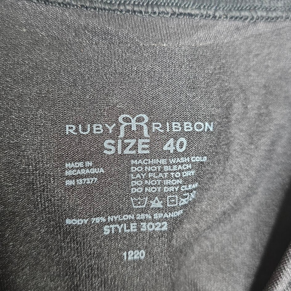 Ruby Ribbon Original Cami solid black Women's siz… - image 5