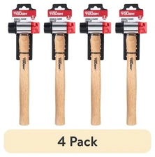 (4 pack) Hyper Tough Double Face Mallet Hammers  with Plastic Heads TH70083A