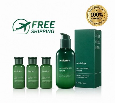 Innisfree Green Tea Seed Serum 160ml + 90ml Set Hydrating K-Beauty