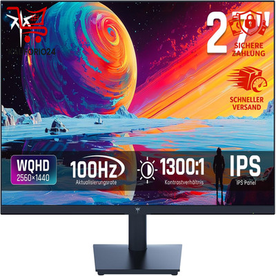 KTC 27 Zoll Monitor QHD 2K 100Hz IPS Anti-Blaul